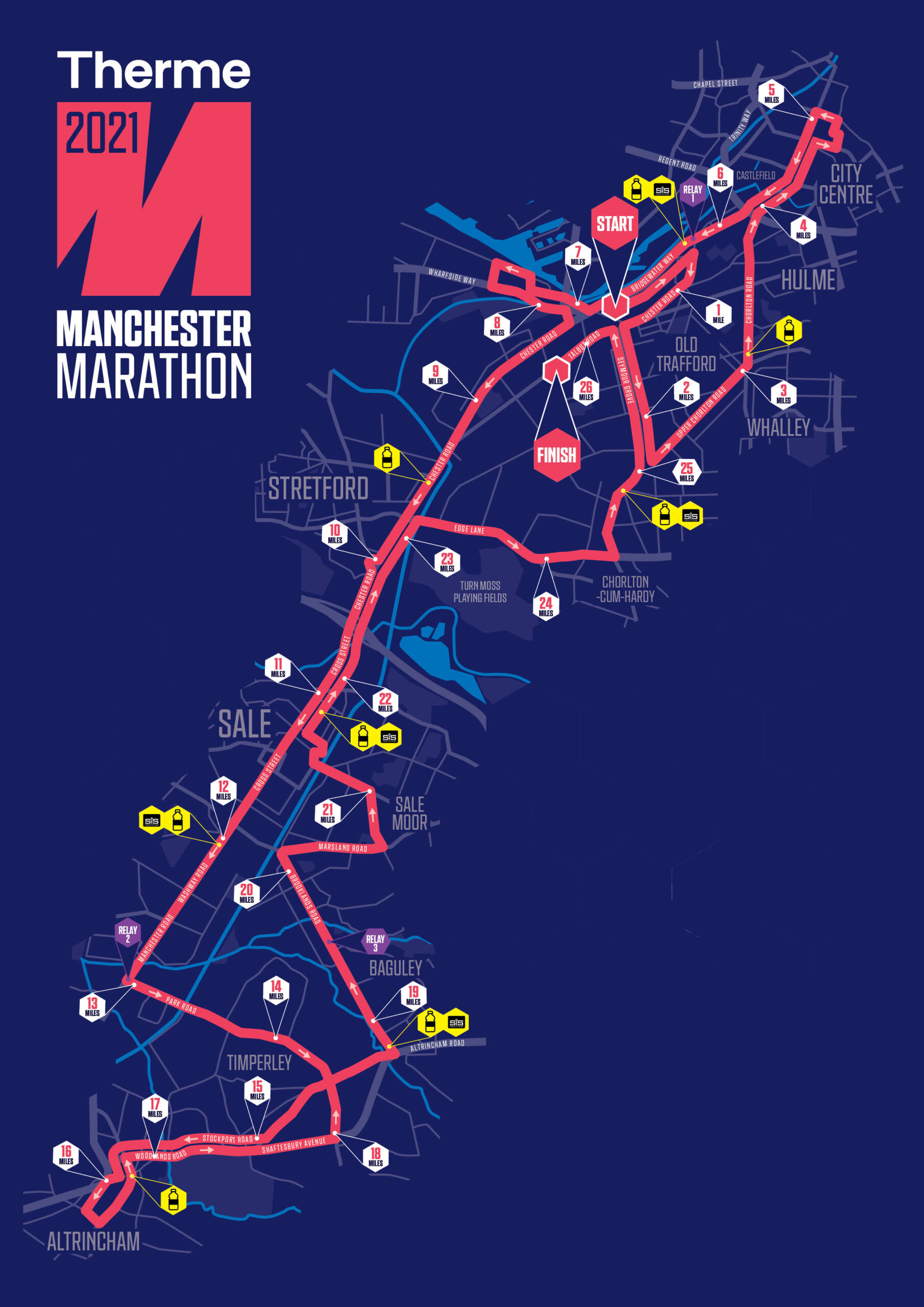 Manchester Marathon 2025 Route Pavla Chelsey
