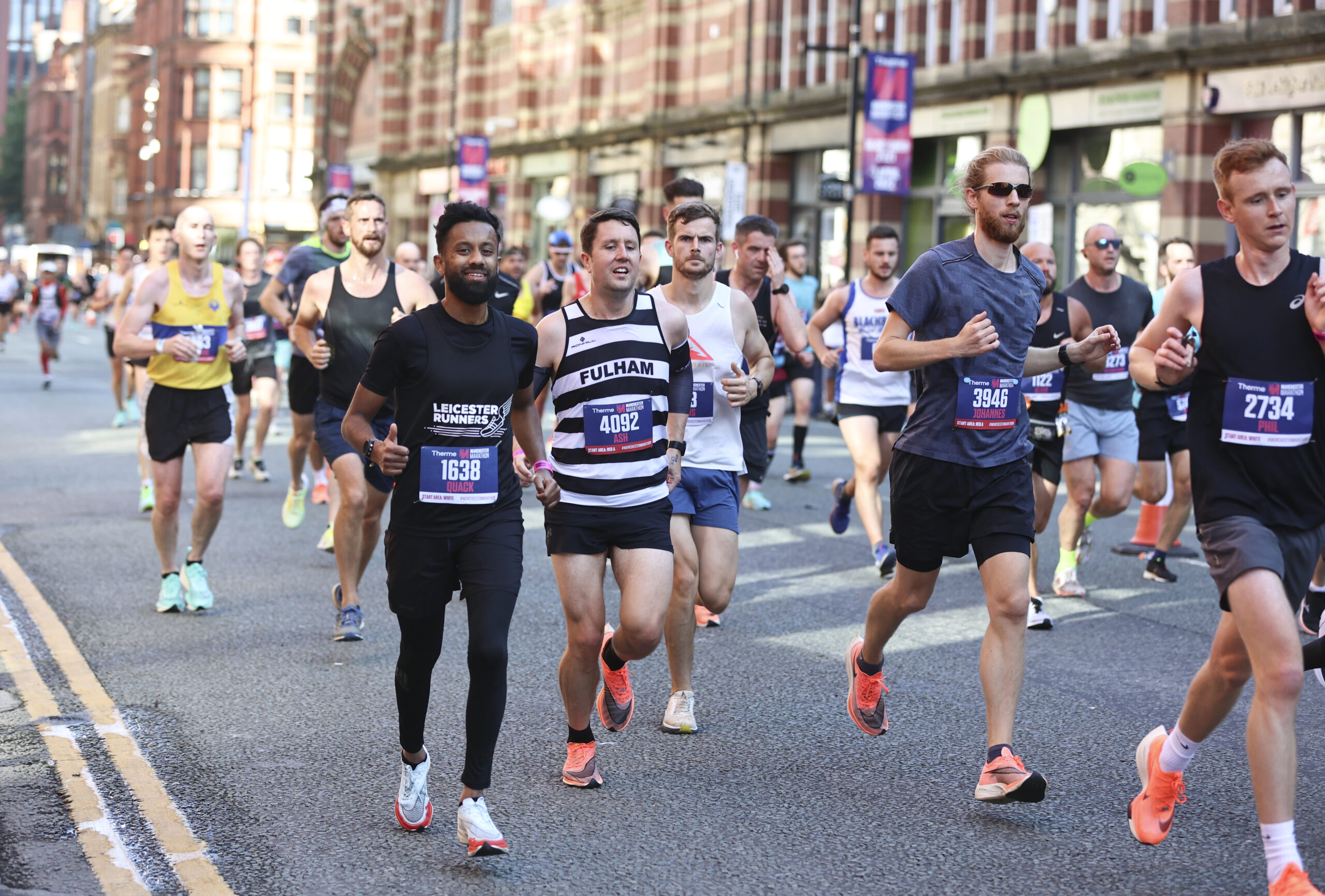 Route Map Manchester Marathon