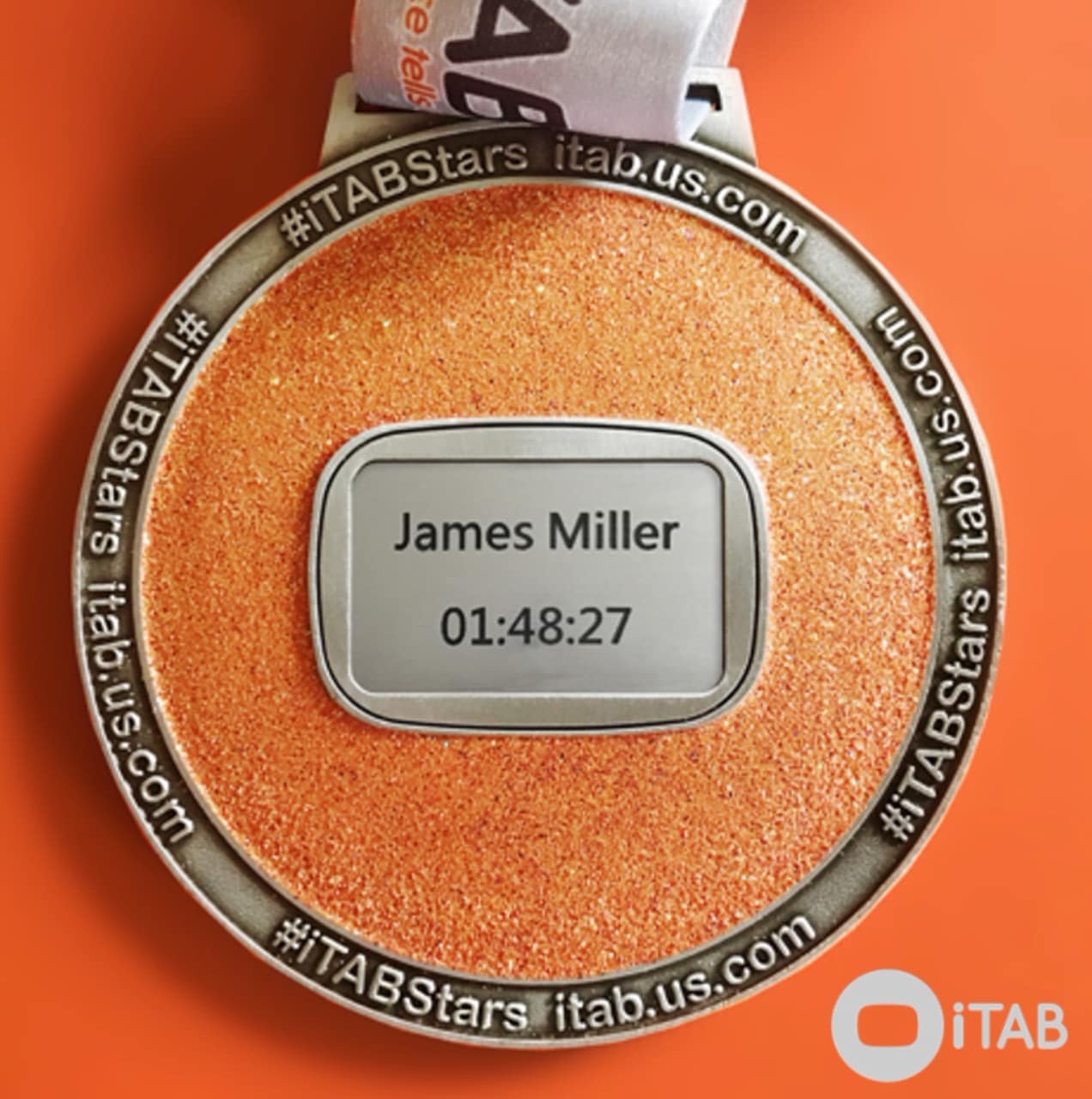 iTab - customise your medal! - Manchester Marathon