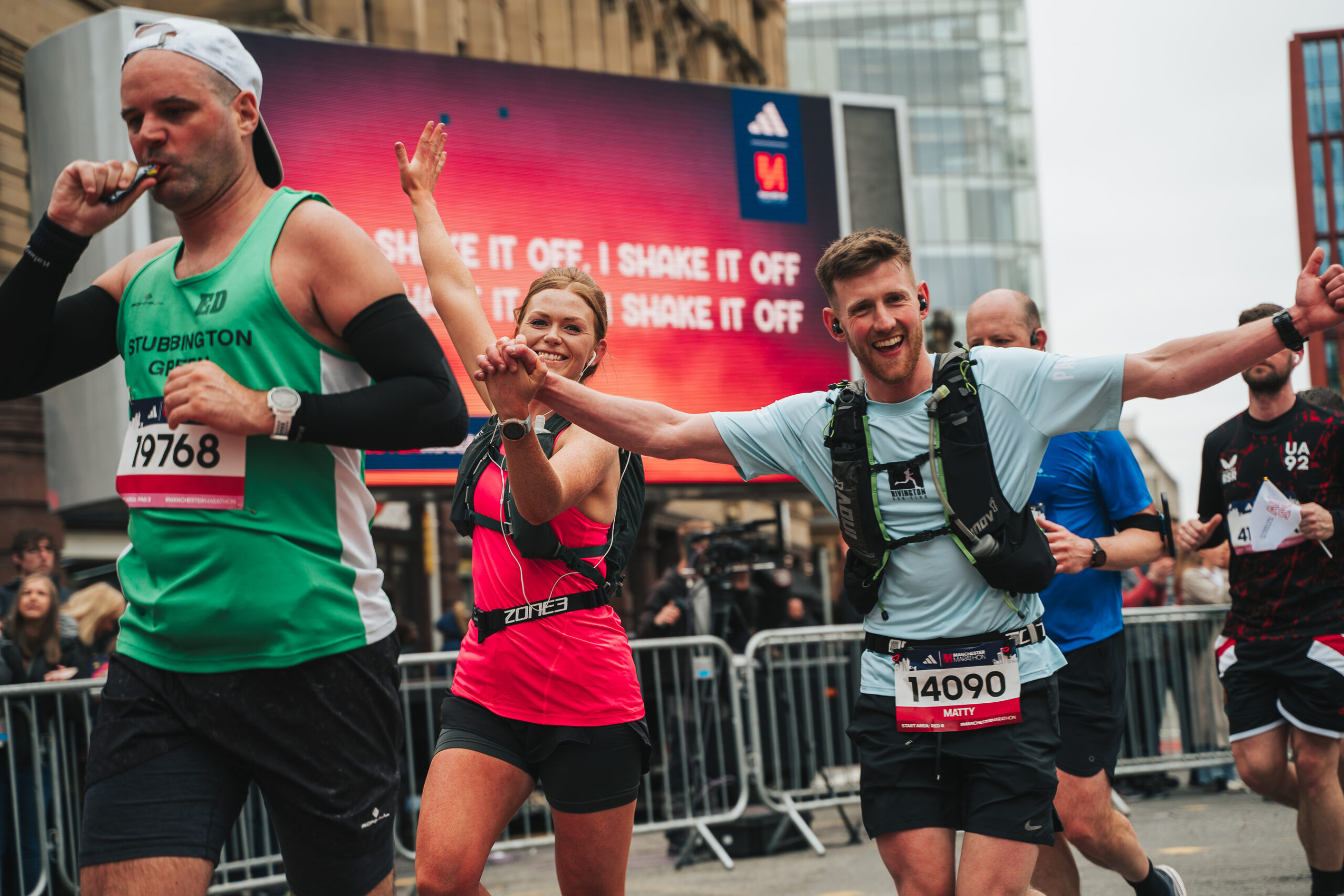 Watch the action from the 2023 adidas Manchester Marathon